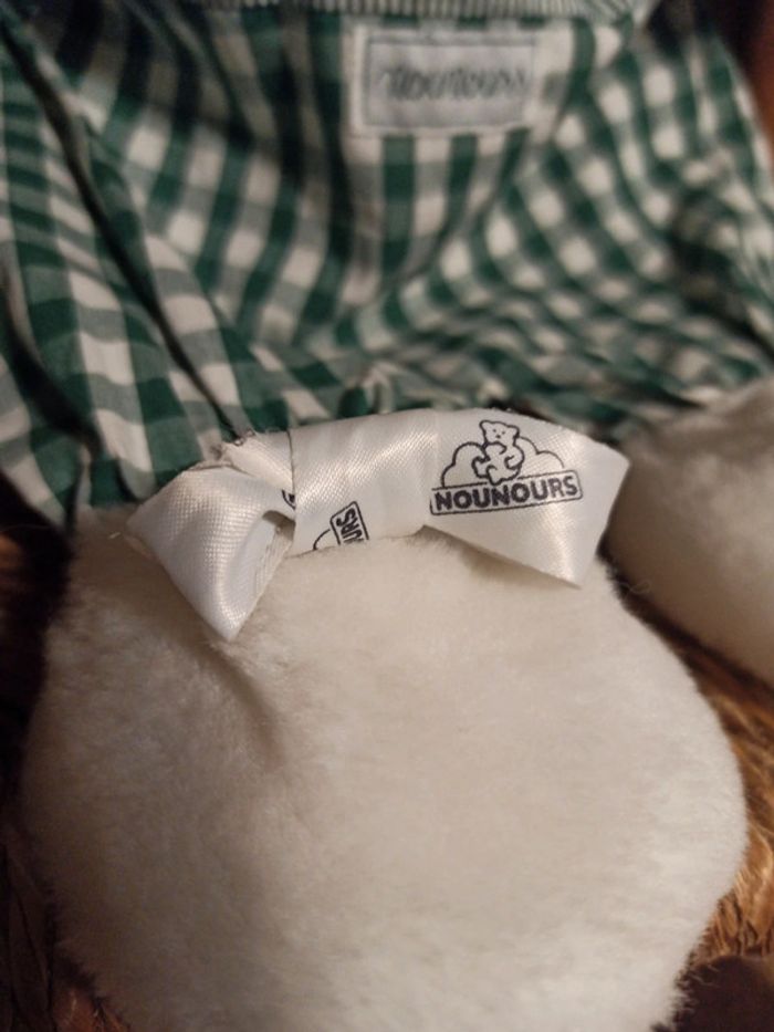 Peluche range pyjama souris tbe Nounours vintage - photo numéro 6