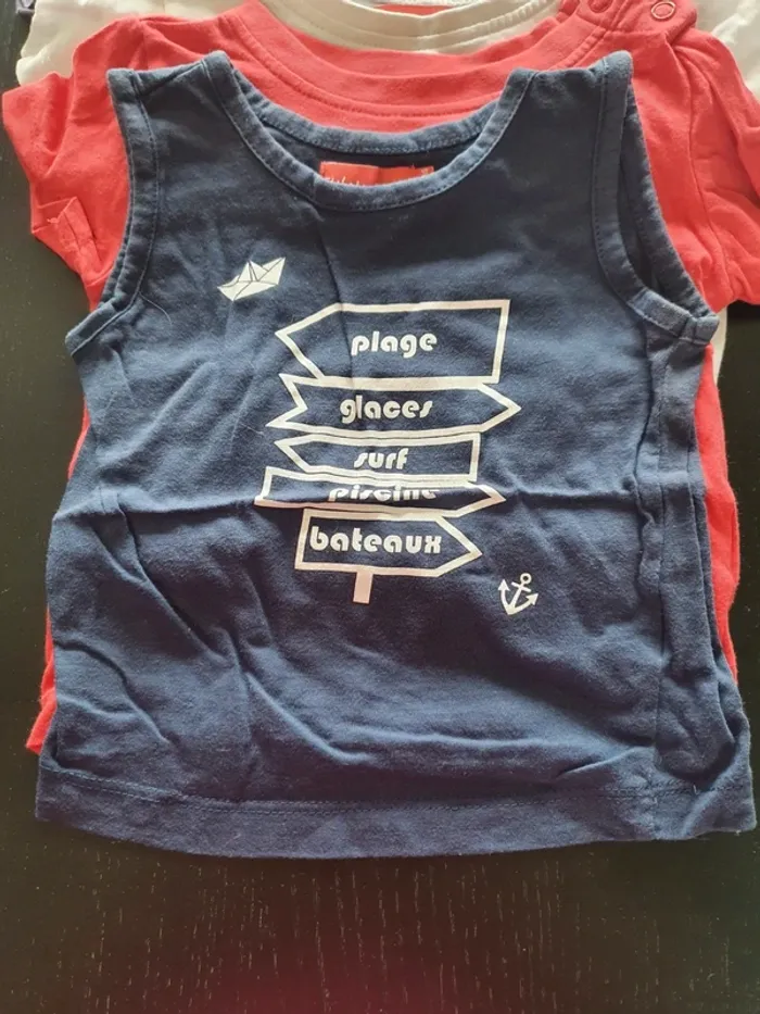 T-shirts taille 18 mois - photo numéro 2