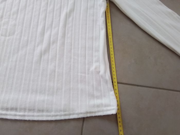 Pull femme T :38  blanc - photo numéro 5