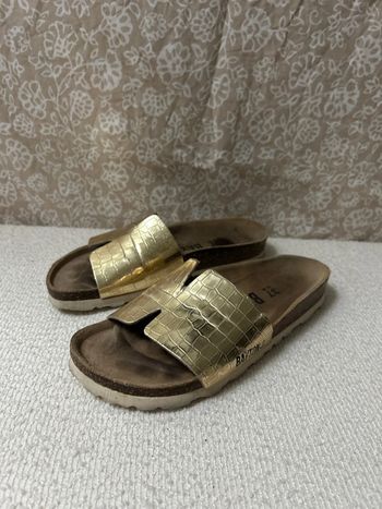 Mules baryton doré pointure 37