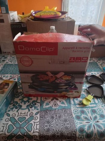 Appareil à raclette d