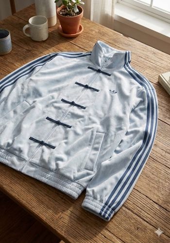 ADIDAS ORIGINALS Veste mi-saison 'New Chinese Style Track' Taille S / 46