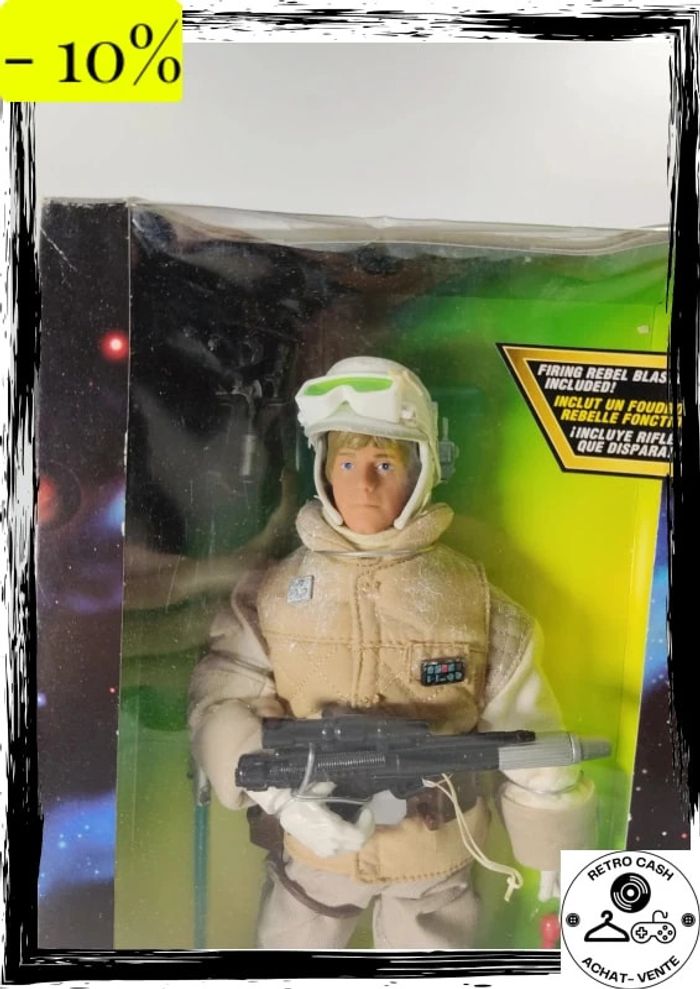 Figurine articulée Star Wars Collection Luke Skywalker Hoth Gear 12 pouces 1997 - photo numéro 2