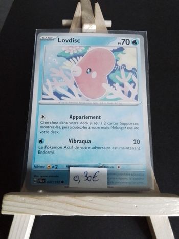 Carte Pokémon Lovdisc 47/193