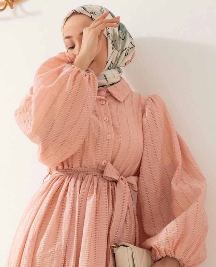 Robe longue rose - photo numéro 2