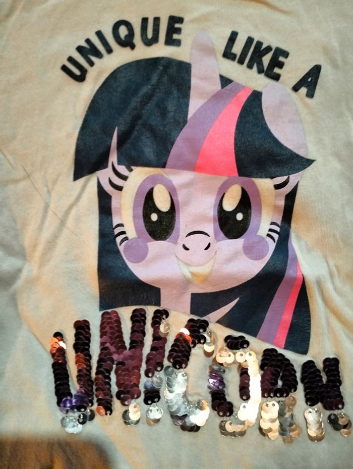 T-shirt licorne Mon Petit Poney 2-4ans - photo numéro 2