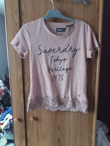 Tee-shirt rose superdry