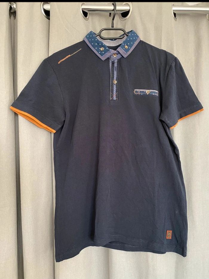 Polo bleu marine - photo numéro 2
