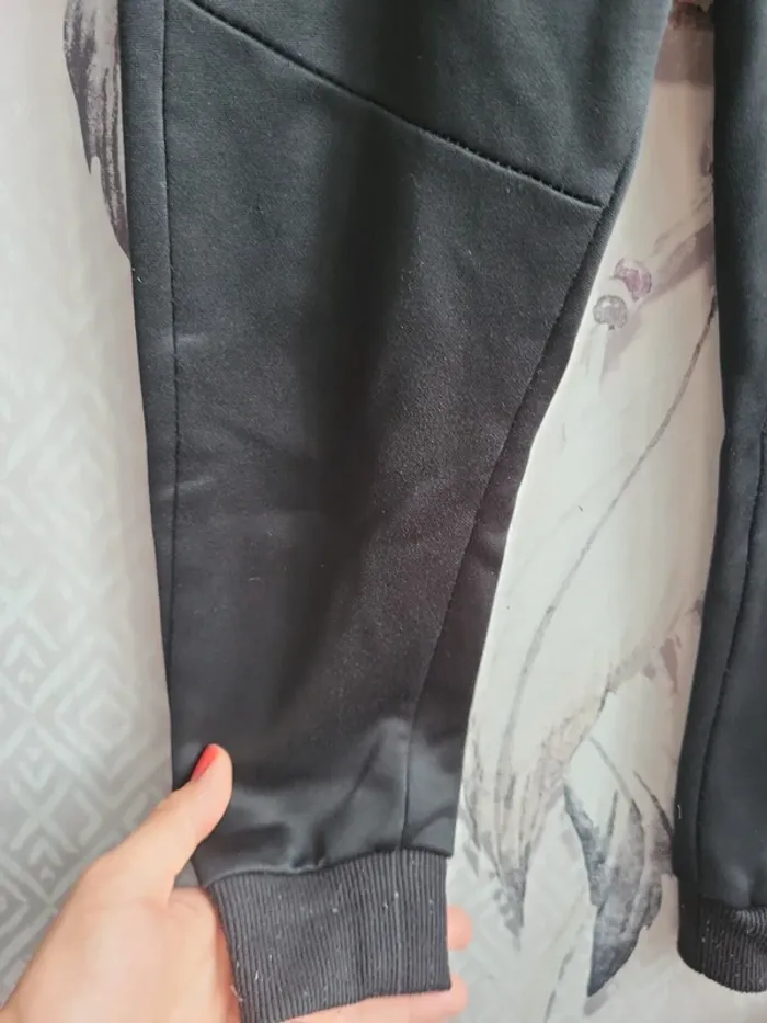 Pantalon survêtement noir - photo numéro 3