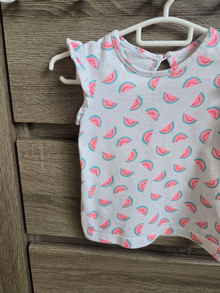 Vêtement Bébé Fille -T-shirt - Primark - 6/9 mois 74 cm - photo numéro 2