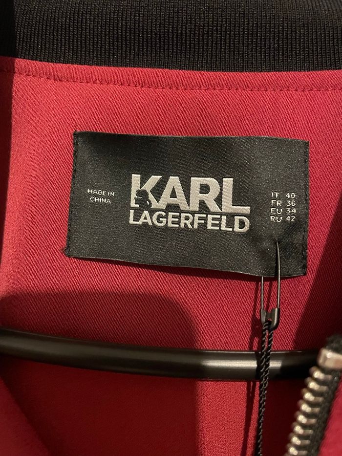 Bomber Karl lagerfeld - photo numéro 4