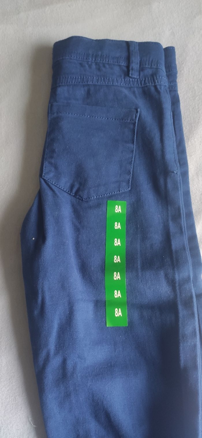 Pantalon toile fille 8 an neuf, - photo numéro 5
