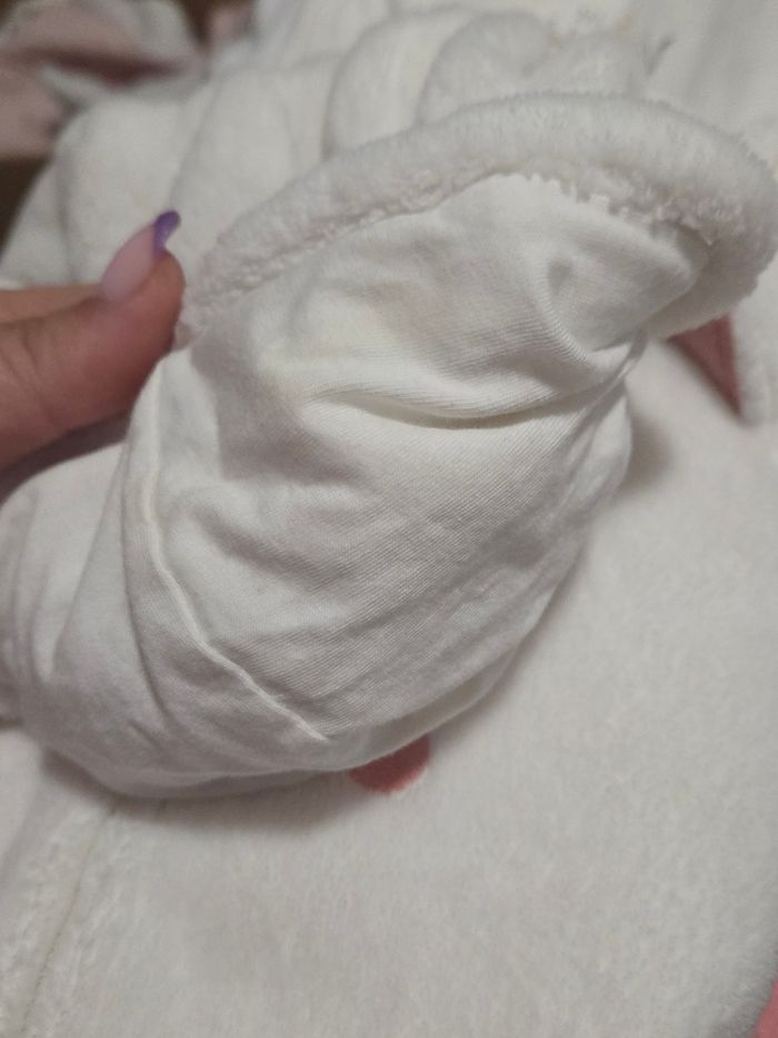 Manteau tout doux blanc - photo numéro 2