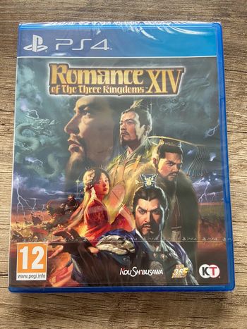 Romance of the three kingdoms XIV ps4 neuf sous blister