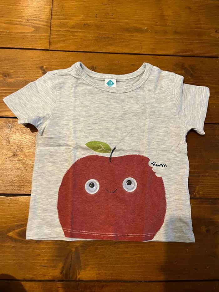 Lot 2 tee shirt manches courtes bebe garçon - photo numéro 2
