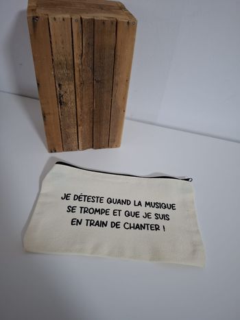 Pochette personnalisée - humour