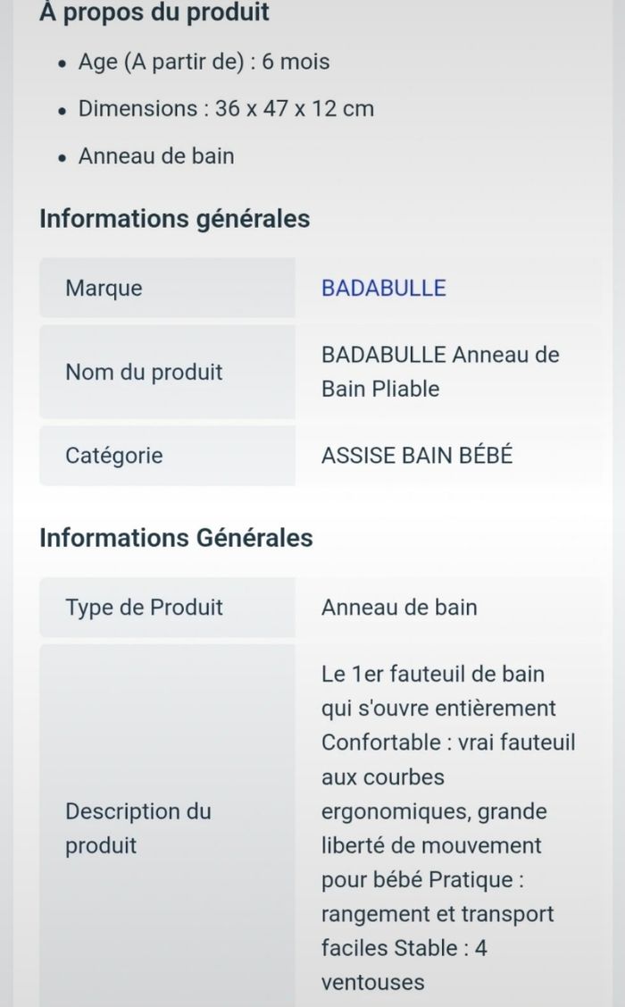 Siège de bain bébé - photo numéro 6