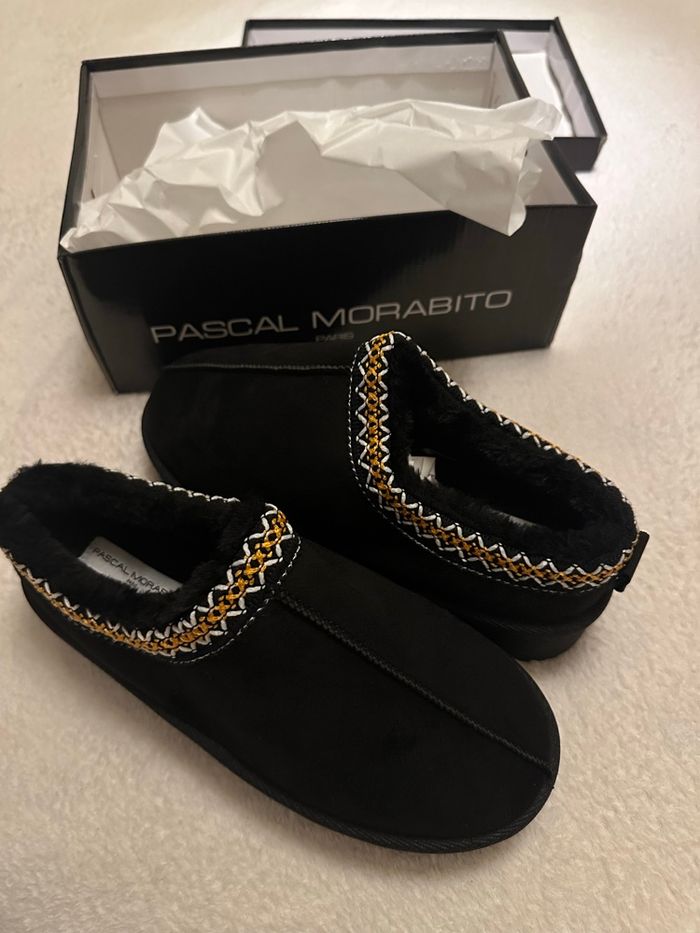 Chausson pantoufles Pascal Morabito Paris femme - photo numéro 5