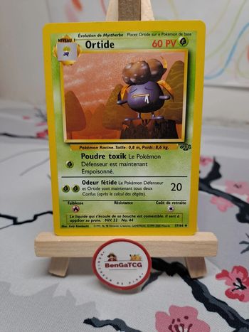 Carte Pokémon Ortide 37/64 Set de base Jungle ed2 Wizards Fr