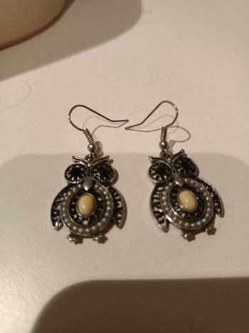 Boucles d'oreilles Hibou