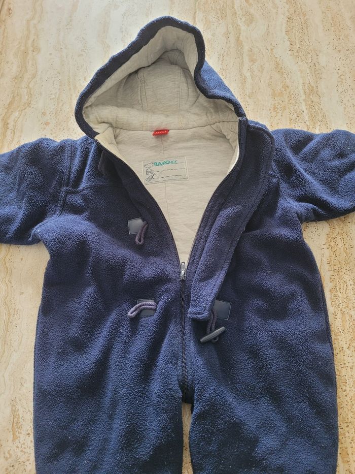 Duffle coat tex 12 mois bleu marine - photo numéro 2