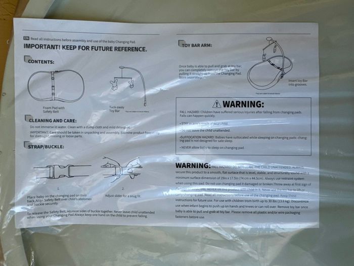 Waterproof baby changing mat - Keekaroo type NEW - photo numéro 5