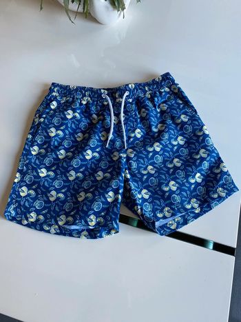 Short de bain à motifs