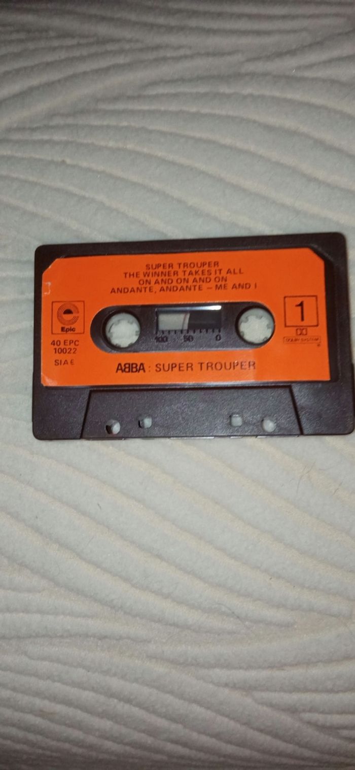 cassette audio abba Super trouper - photo numéro 4
