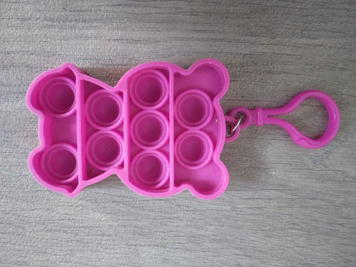 Porte clé pop it ours - photo numéro 6