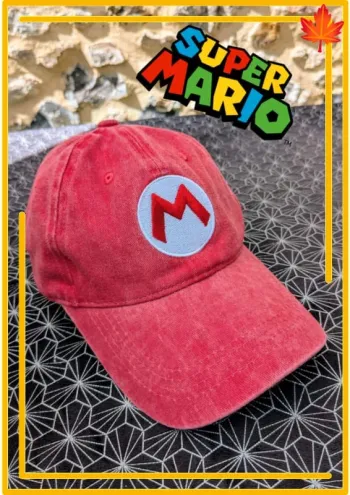 🎮 Casquette rouge Mario – Pour les vrais joueurs de l’ère 8-bit ! 🎮