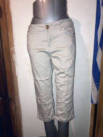 Pantacourt beige