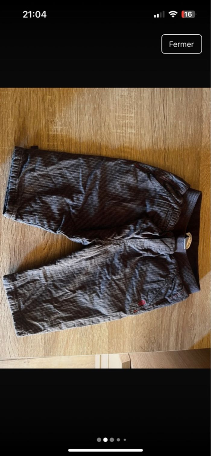 Lot 3 pantalons 6 mois - photo numéro 3
