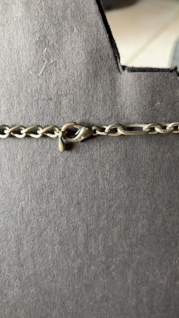 Collier fantaisie avec chaîne réglable - photo numéro 6