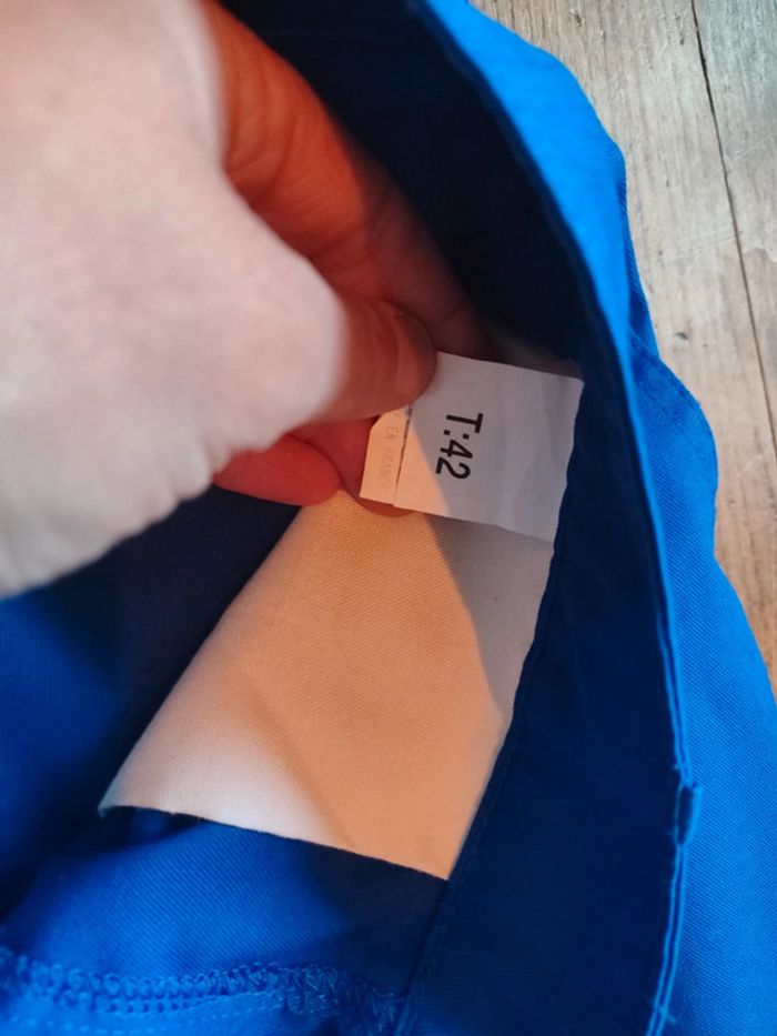 Lot de 2 pantalons bleus de travail - photo numéro 7