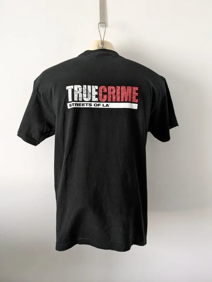 T-shirt True Crime video game - taille L - photo numéro 2