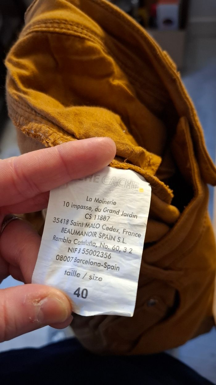 Pantalon moutarde - photo numéro 7