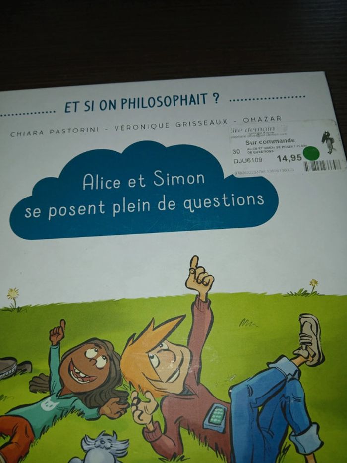 Livre Alice et Simon se posent plein de questions - photo numéro 2