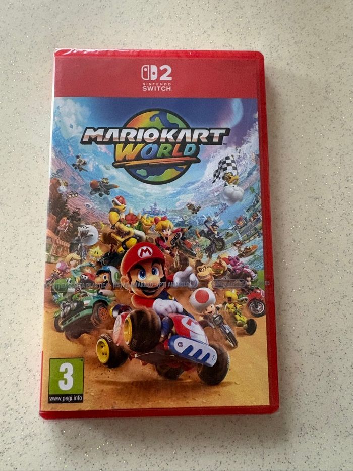 Mario kart world switch 2
