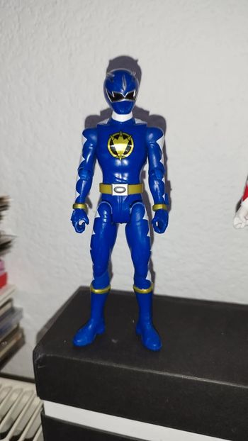Figurine articulée Power Rangers Blue Ranger Thunder figure Bleu hasbro