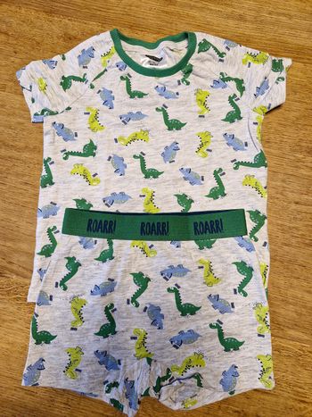 Ensemble garçon. Tee shirt et slip. Lily&dan 