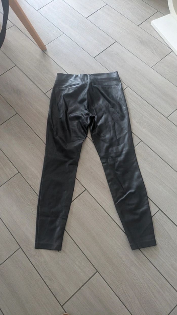 Legging Zara simili cuir - photo numéro 9