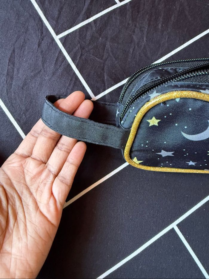 Trousse scolaire double compartiment – Thème nuit étoilée - photo numéro 9