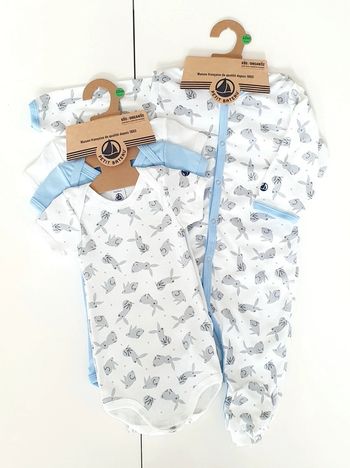 Pyjama + bodies Petit Bateau - 12M