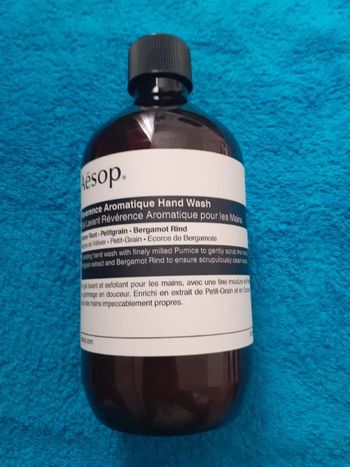 Gel lavant mains aesop petit grains exfoliant