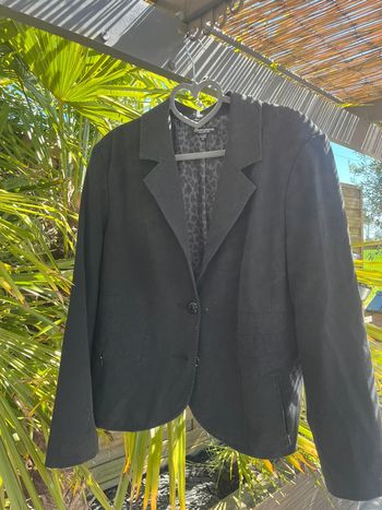 Blazer noir Brandtex 44