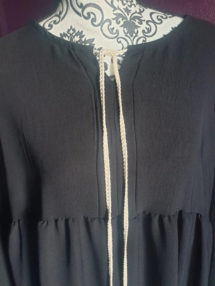 Robe longue noire Grande taille - photo numéro 4