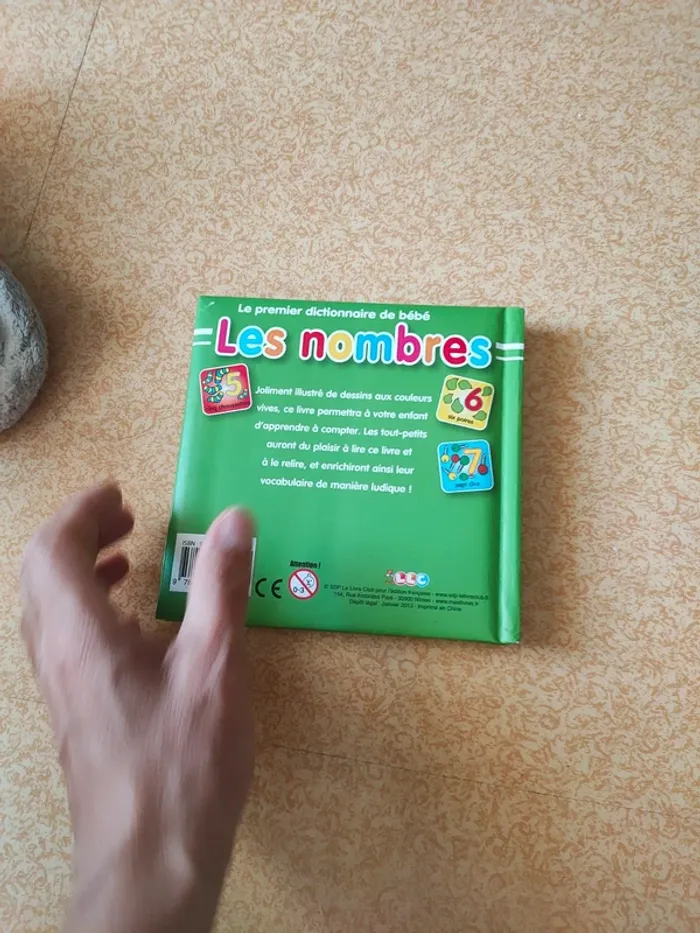 Livre le premier dictionnaire de bébé "les nombres" - photo numéro 16