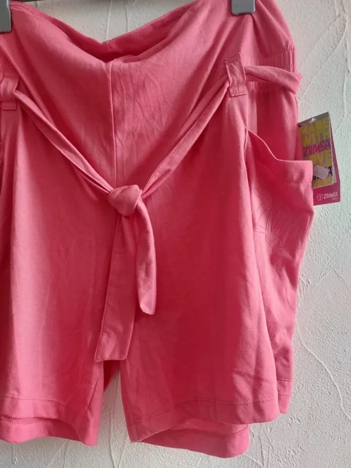 Short rose Zumba taille Large - photo numéro 3