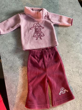 Ensemble en polaire 3mois