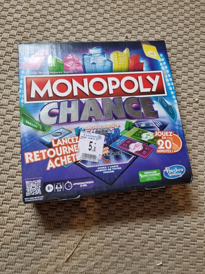 Monopoly Chance Hasbro Gaming